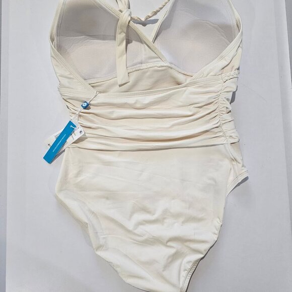 Bleu by Rod Beattie Braid-Trim Empire One-Piece Swimsuit - Picture 8 of 10